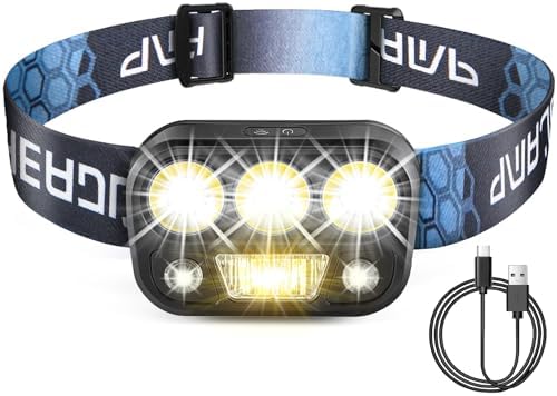 Daisiki Headlamp Rechargeable