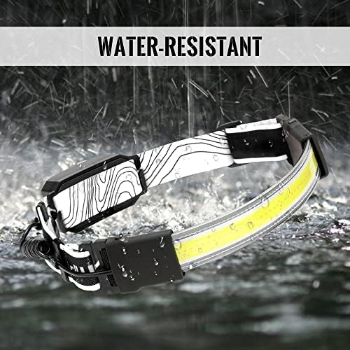 Adelante LED Headlamp 2-Pack 230 Rechargeable