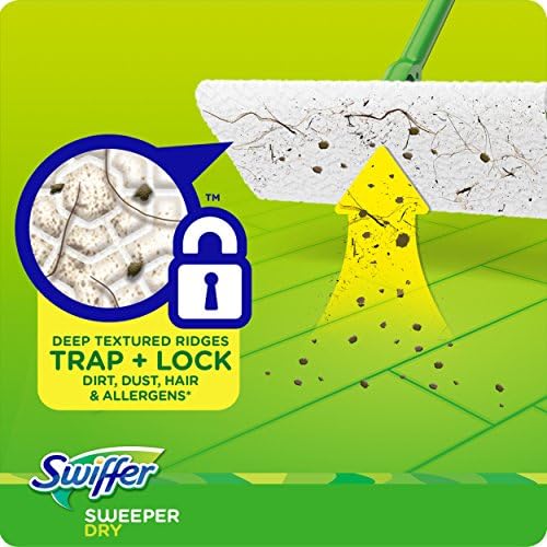 Swiffer Dry Sweeper 12-Piece Set for Daily Use on All Surfaces