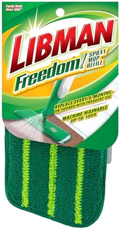 Libman Freedom Spray Mop Refill Set Green 3-Pack