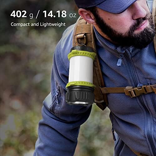 500LM LED Camping Lantern with Built-in Battery