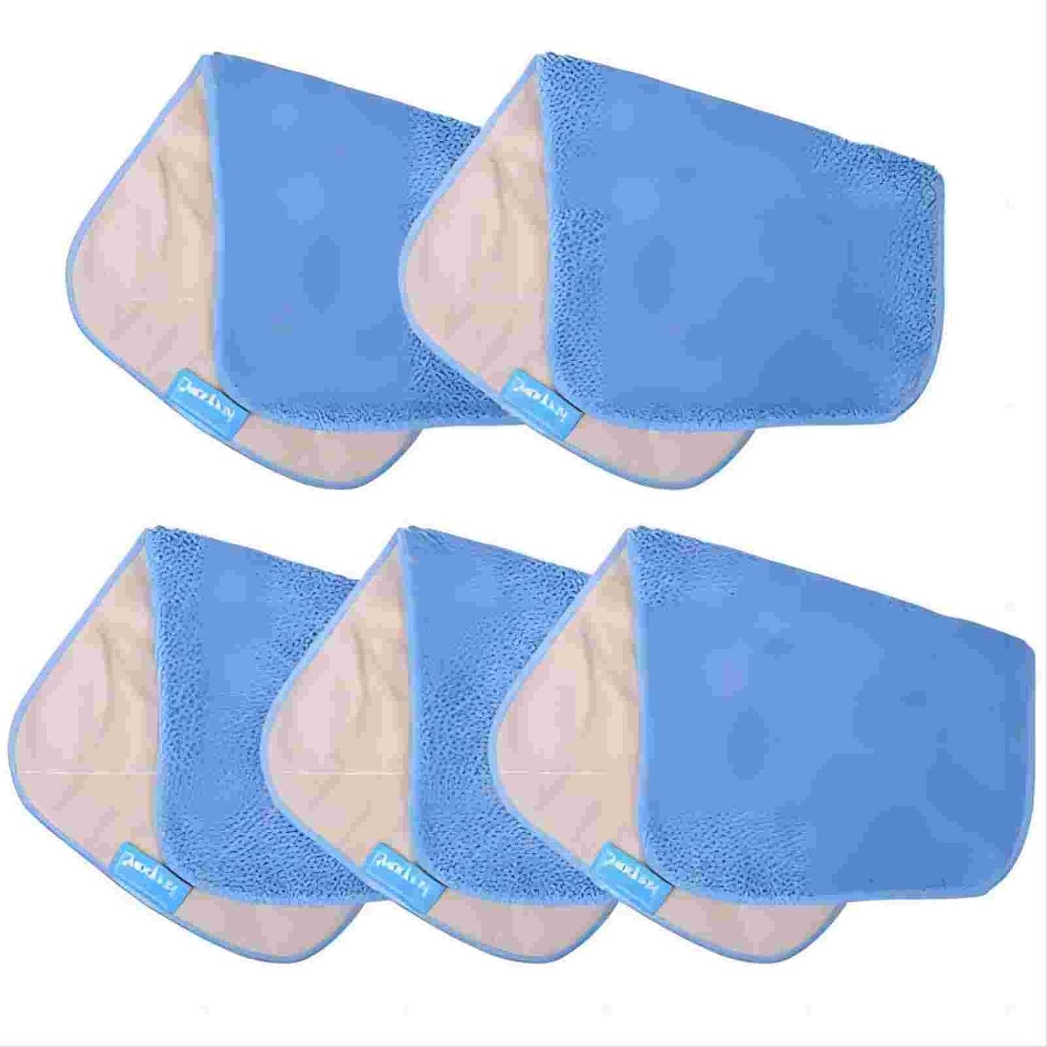 KEEPOW Microfiber Mop Refill Pack of 5