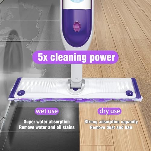Pure Natural 20 Count Disposable Mop Pads for Swiffer Multi-Surface Mops