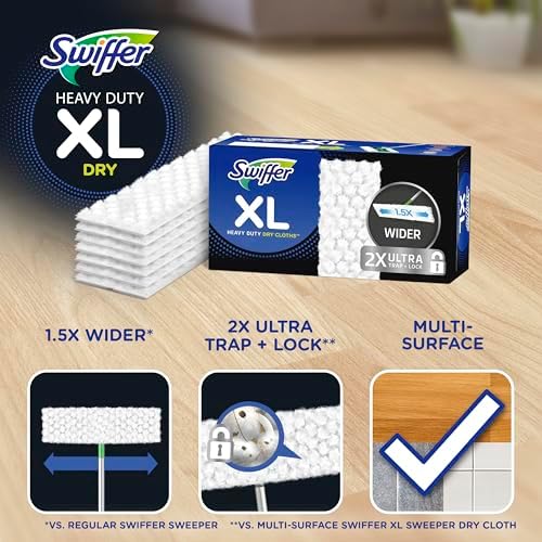 Swiffer XL Heavy Duty Dry Sweeping Cloths