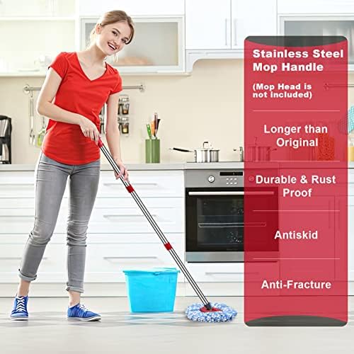 Pro-Grade 4-Section Mop Handle