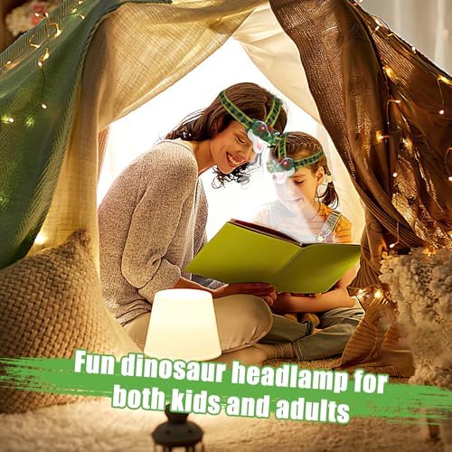TIGTECGAME LED dinosaur headlamp