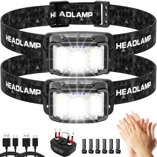 2000 Lumens Headlamp
