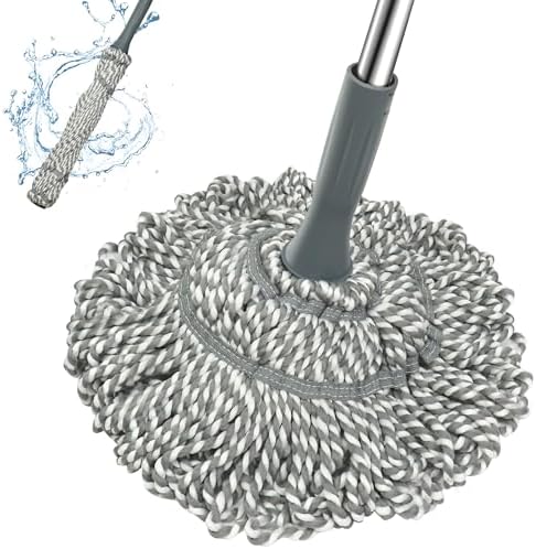 Self-Wringing Twist Mop with 525 Inch Handle