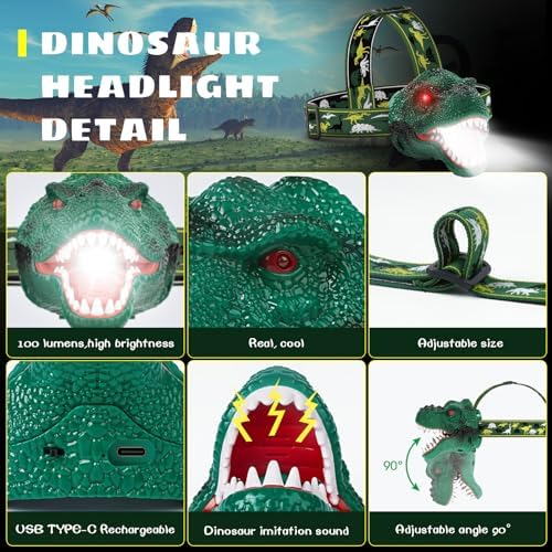 Dysaim Bright T-Rex LED Head Lamp