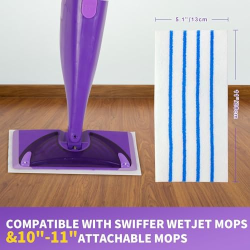 50 Count Microfiber Mop Pads