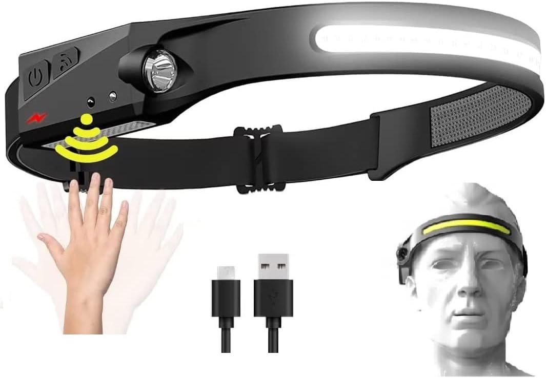 STM Leaders 230 Wide Beam LED Headlamp with Motion Sensor 5 Modes