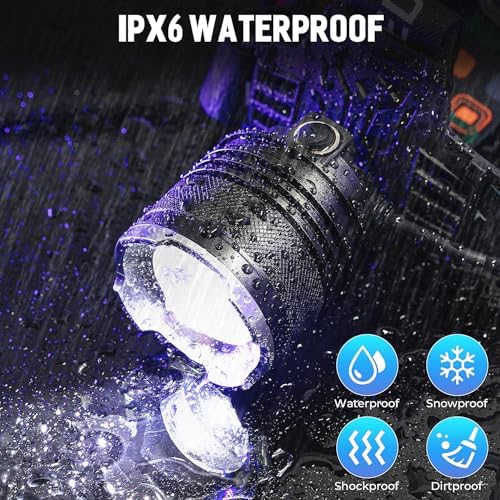 uper-Bright Waterproof Headlamp