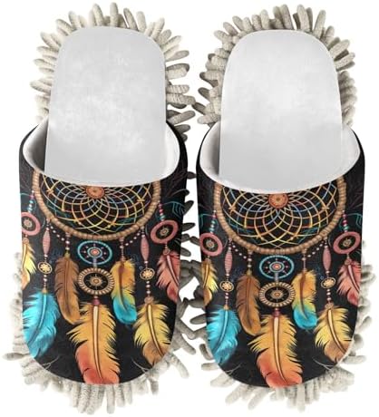 Spacious and Cozy Mop Unused Slippers Eco-Friendly Soft to Clean