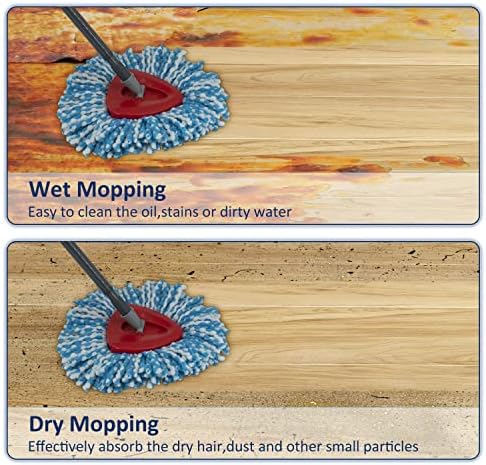 Perfect 2-Pack Mop Heads for Oceda EasyWring 1 Tank System