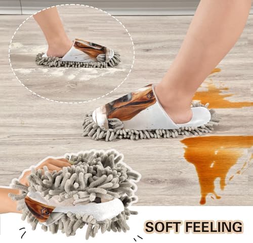 Versatile Hound Slippers for Perfect Cleaning