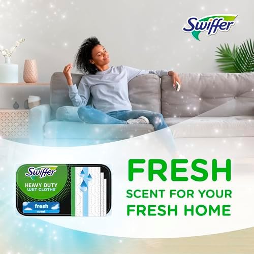 Swiffer Sweep Mop 20 Count Fresh Scent Heavy Duty