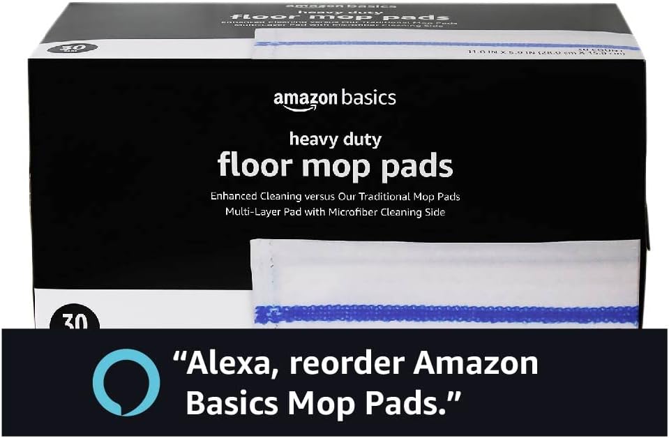 Perfect for Heavy Duty Drying Needs - Dry Mop Pads - 11 x 59