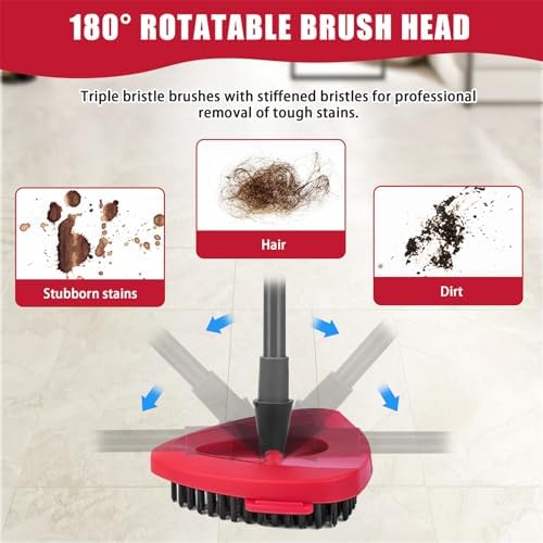 Tidy Monster scrub brush replacement head for bathroom and kitchen cleaning