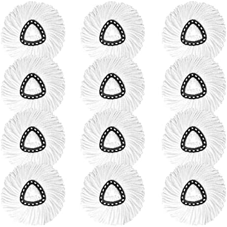 12-Pack Spin Mop Heads for Hard Floors