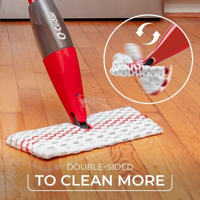 O-Cedar ProMist MAX Washable Mopping Heads Pack of 2
