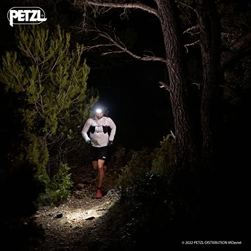 PETZL NAO RL Headlamp Black Compact NATO Positioned BL