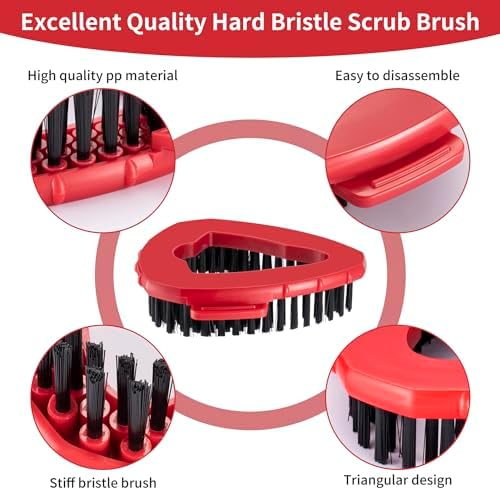 Scrub Brush Replacement Head for O Cedar Spin Mop