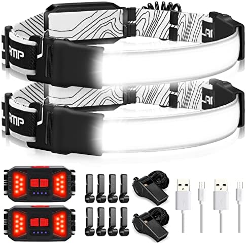 Adelante LED Headlamp 2-Pack 230 Rechargeable