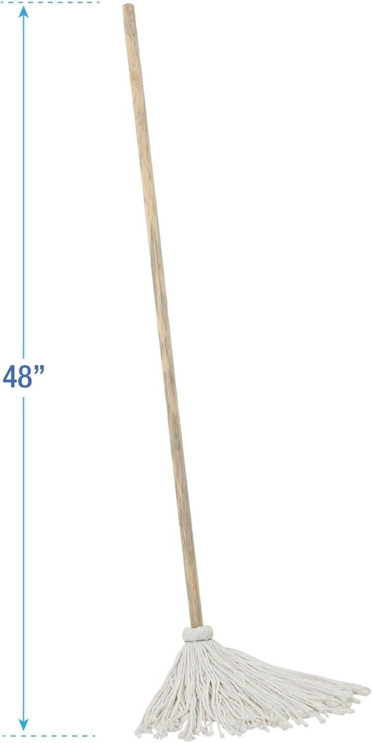 48x5 CottonSynthetic Blend Dust Mop Head Powerful Cleaning Tool
