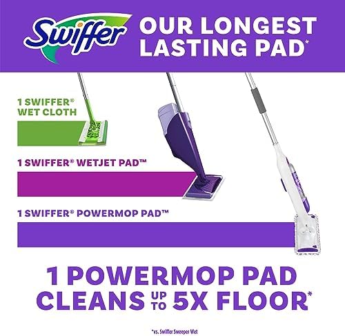 Swiffer PowerMop Multi-Surface Mopping Pad Refill x10 Set