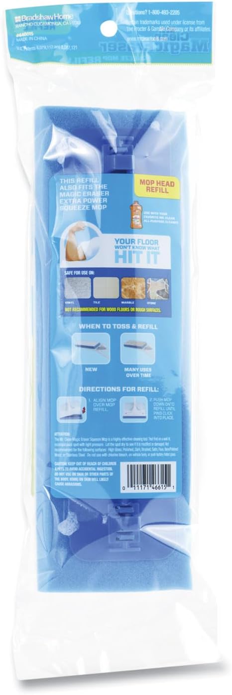 Mr Clean Blue White Squeeze Mop Refill
