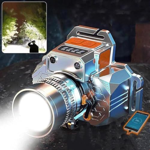 OV LADA Zoomable Headlamp camping flashlight