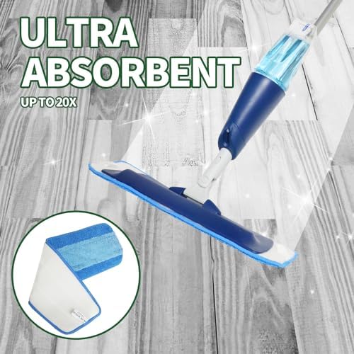 AmaVins 3 Pack Microfiber Cleaning Pads for Bona Mop
