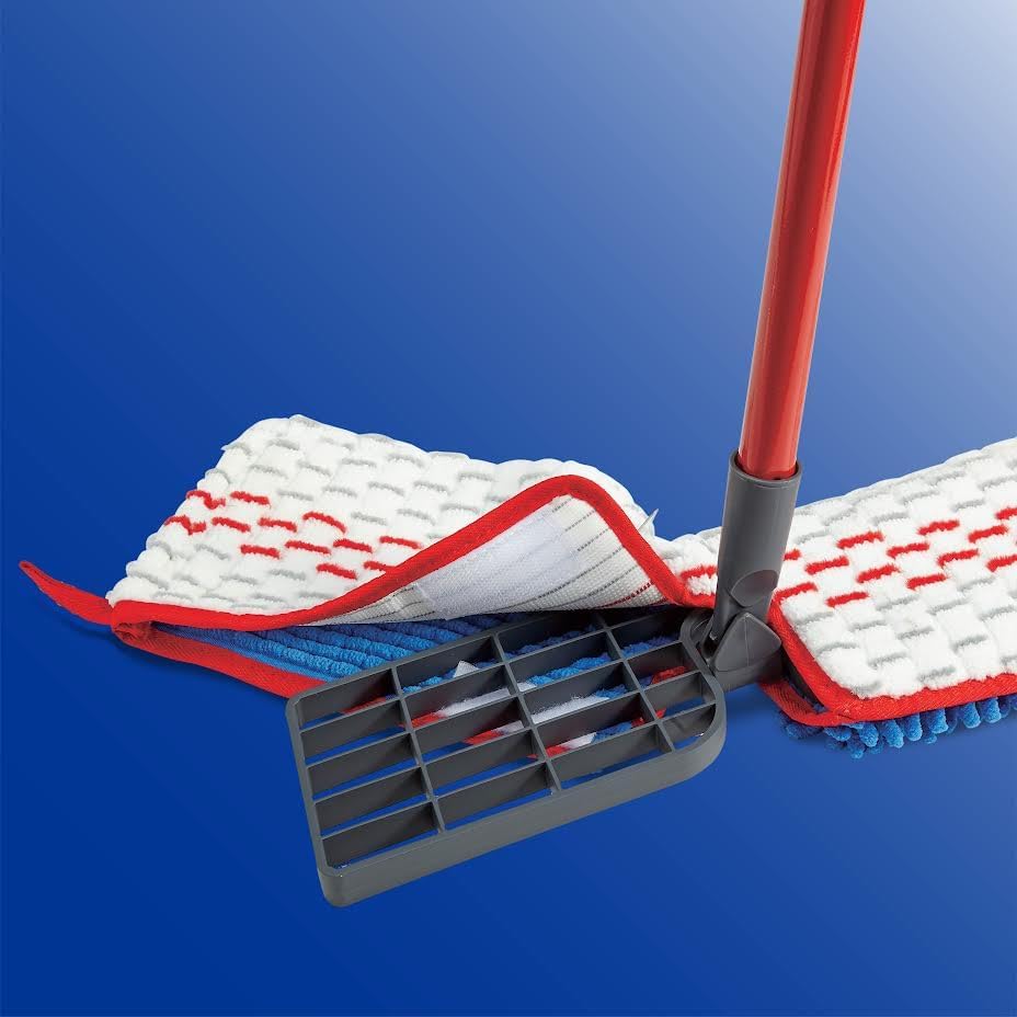 Health Household O-Cedar Microfiber Mop Refill Set with Bacteria-Killing 2-Pack