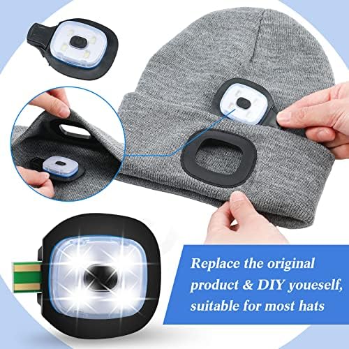 MudderLED Rechargeable LED Beanie Lights