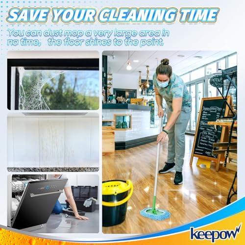 Reusable Dry Sweeping Cloths for Swiffer Mops