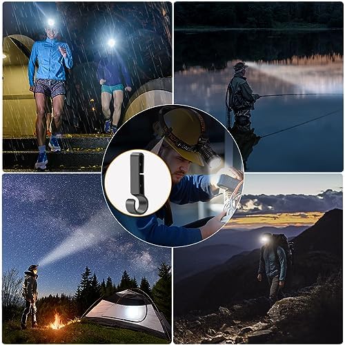 Adjustable Focus 2-Pack Rechargeable Headlamp
