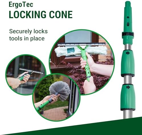 Durable 14 Aluminum Extension Pole with Easy Tool Storage