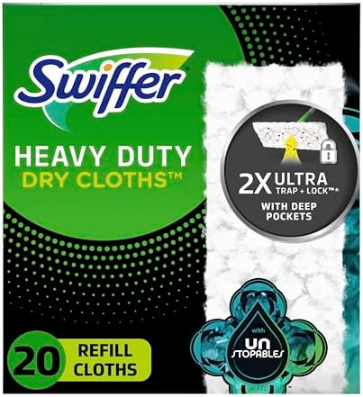Swiffer Heavy Duty Dry Cloth Refills 20 Count 1