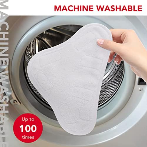 Microfiber Steam Mop Pad Replacement for H2O H20 Steam Cleaners - 8-Pack