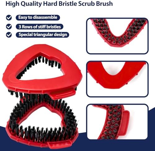 Koolstuffs Spin Mop Scrub Brush Head 2 Pack