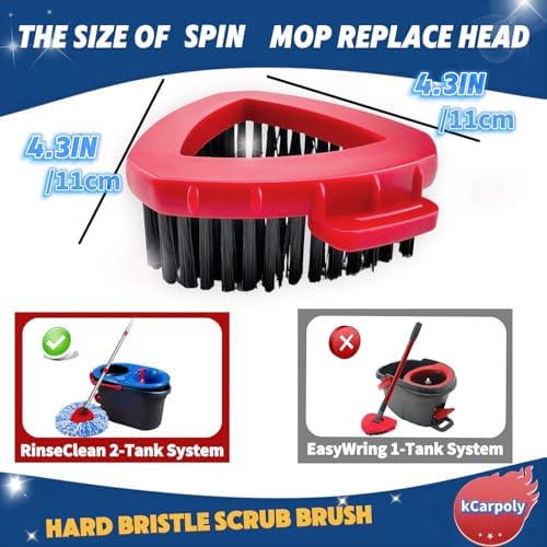 Durable Mop Brush Perfect for Tile More