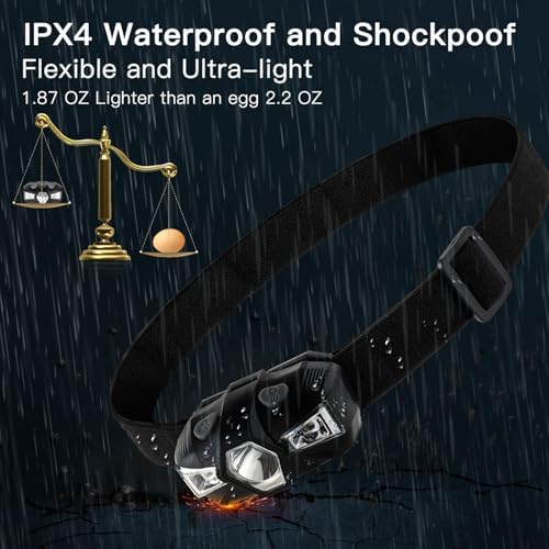 30-Pack LED Headlamp Red Light Perfect for Emergencies