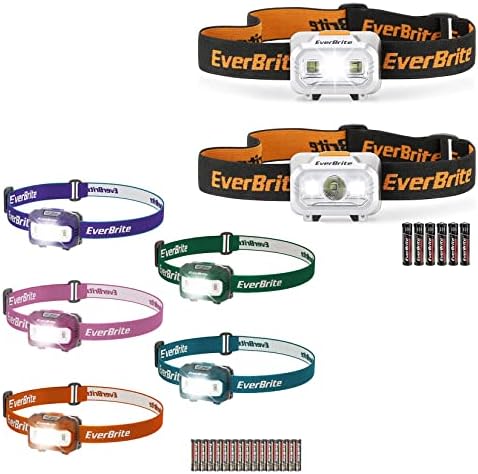 7-Piece EverBrite LED Headlamp Durable Bright