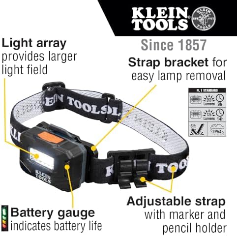 Uphold Your Work Hardness with Klein Tools Rechargeable Headlamp