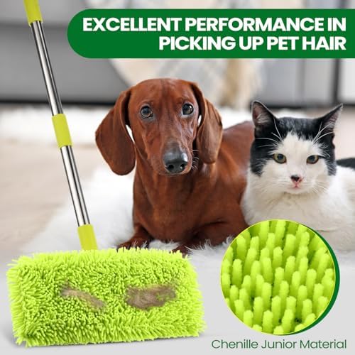 18-Pack Reusable Microfiber Mop Pads for Swiffer Clean Dry Cleaning