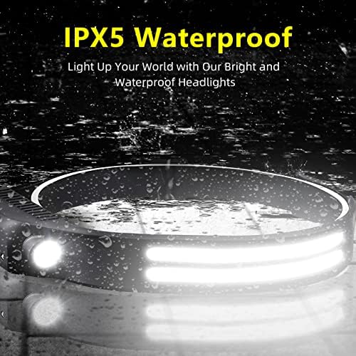 3-Piece Rechargeable LED Headlamp Set