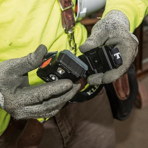 Rechargeable Auto-Off LED Headlamp 56048 - 400LM Adjustable All-Day Runtime
