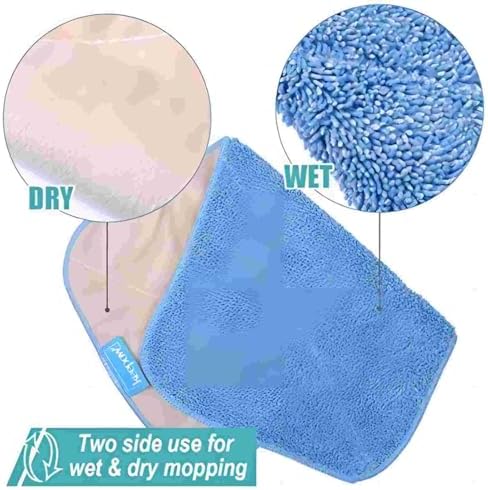 KEEPOW Microfiber Mop Refill Pack of 5