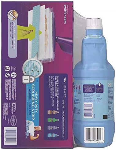Swiffer Sweeper Wet Mopping Cloth Refill Open Window Fresh 12 ct