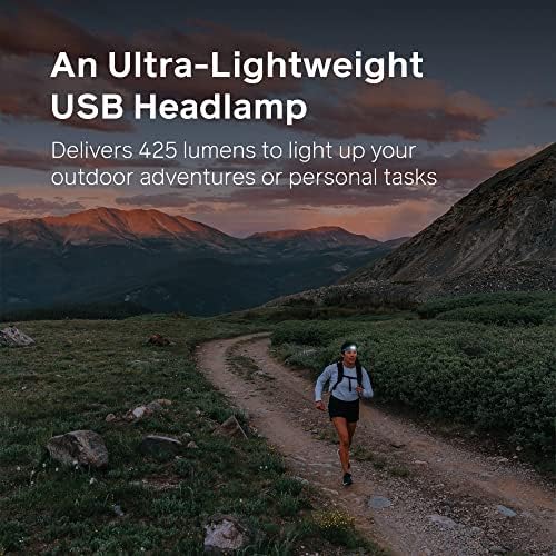 BioLite 425 Lumen Rechargeable Headlamp for Outdoor Comfort